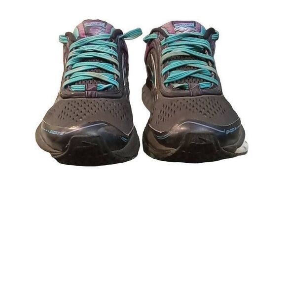 Brooks Ghost Shoes‎ Men\'s Size 10 Running Black & Teal  Model 120225B092